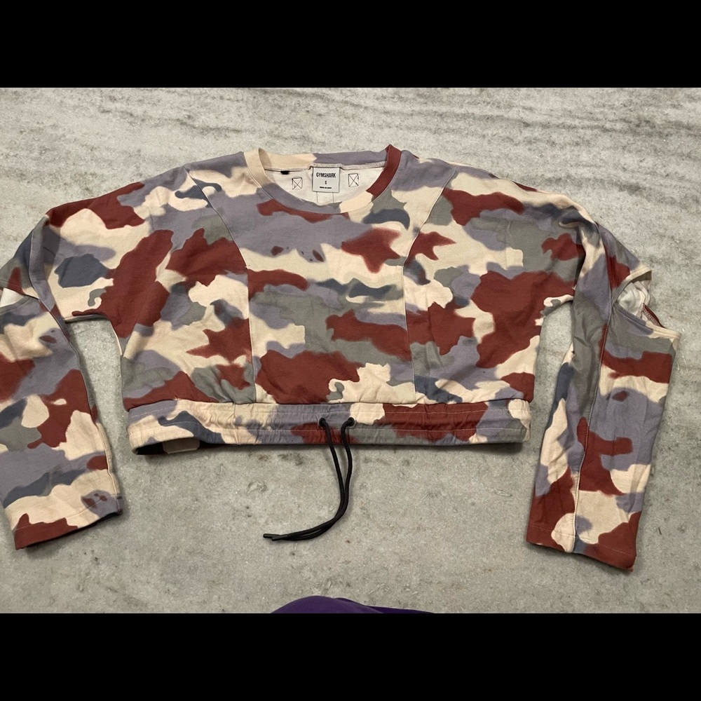 Gymshark crop sweatshirt